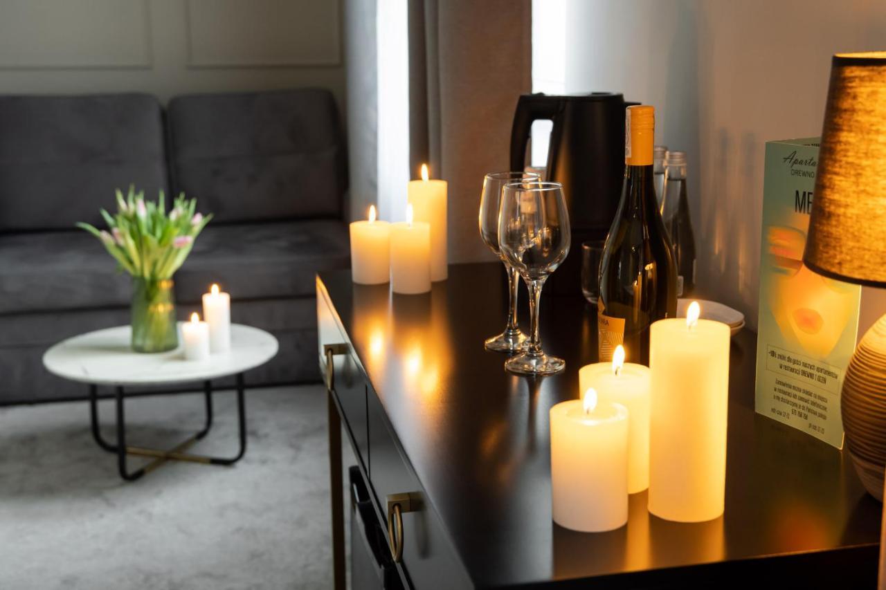 Apartamenty Drewno I Ogien 奥尔什丁 外观 照片